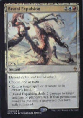 Brutal Expulsion - Battle for Zendikar: #200, Magic: The Gathering Nm R90