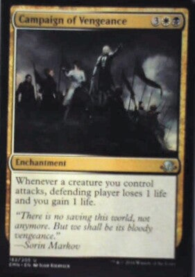 Campaign of Vengeance - Eldritch Moon: #182, Magic: The Gathering Nm R150