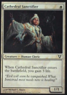 Cathedral Sanctifier - Avacyn Restored: #11, Magic: The Gathering Nm C338