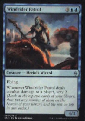 Windrider Patrol - Battle for Zendikar: #89, Magic: The Gathering Nm R164