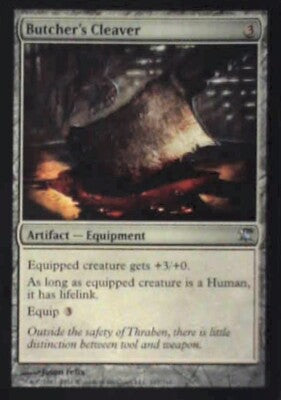 Butcher's Cleaver - Innistrad: #217, Magic: The Gathering Nm R101