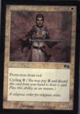 Disciple of Law - Urza's Saga: #11, Magic: The Gathering Nm R194