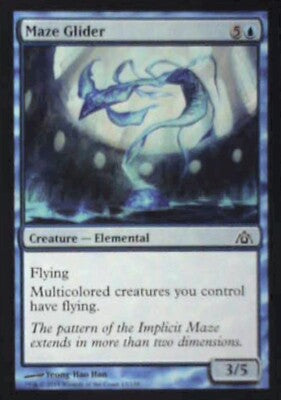 Maze Glider - Dragon's Maze: #13, Magic: The Gathering Nm R174