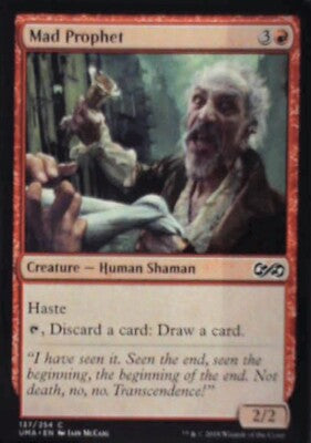 Mad Prophet - Ultimate Masters: #137, Magic: The Gathering Nm R192