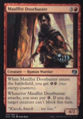 Maulfist Doorbuster - Kaladesh: #123, Magic: The Gathering Nm R242