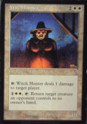 Witch Hunter - Timeshifted: #17, Magic: The Gathering Lp R234