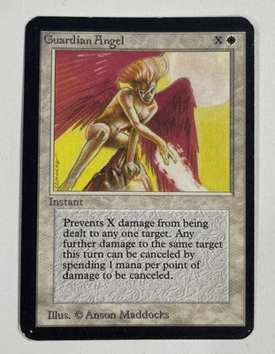 Guardian Angel Alpha LP Light Play MTG Magic The Gathering