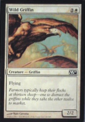Wild Griffin - Magic 2011 (M11): #40, Magic: The Gathering Nm R191