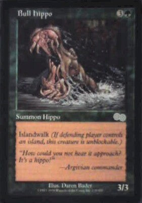 Bull Hippo - Urza's Saga: #239, Magic: The Gathering Nm R204
