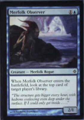 Merfolk Observer - Rise of the Eldrazi: #76, Magic: The Gathering Nm R191