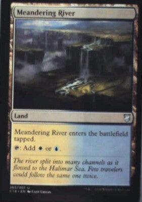 Meandering River - Commander 2018: #265, Magic: The Gathering Nm R154