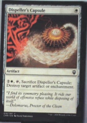 Dispeller's Capsule - Commander Legends: #18, Magic: The Gathering Nm R130