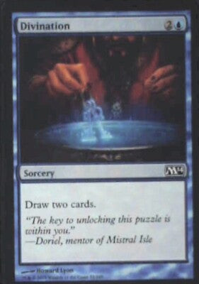 Divination - Magic 2014 (M14): #52, Magic: The Gathering Lp R209