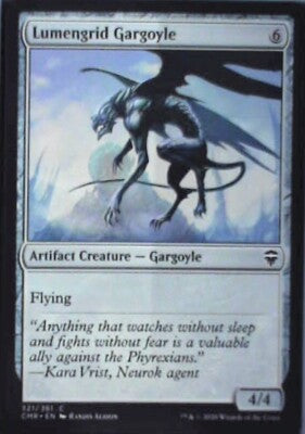 Lumengrid Gargoyle - Commander Legends: #321, Magic: The Gathering Nm R168