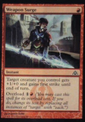 Weapon Surge - Dragon's Maze: #40, Magic: The Gathering Nm R174