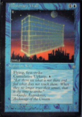 Illusionary Wall - Ice Age: #78, Magic: The Gathering Lp R234