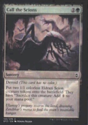 Call the Scions - Battle for Zendikar: #165, Magic: The Gathering Nm R152