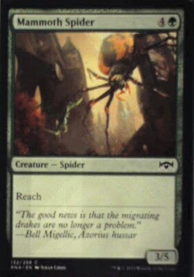 Mammoth Spider - Ravnica Allegiance: #132, Magic: The Gathering Nm R180