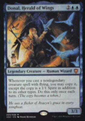 Donal, Herald of Wings - Commander: Innistrad: Crimson Vow: #3 Nm R162