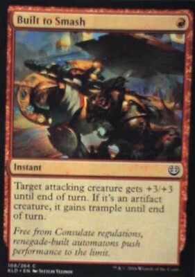 Built to Smash - Kaladesh: #108, Magic: The Gathering Nm R143