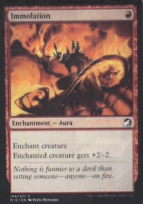 Immolation - Innistrad: Midnight Hunt: #144, Magic: The Gathering Nm R229