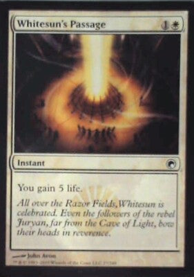 Whitesun's Passage - Scars of Mirrodin: #27, Magic: The Gathering Nm R174