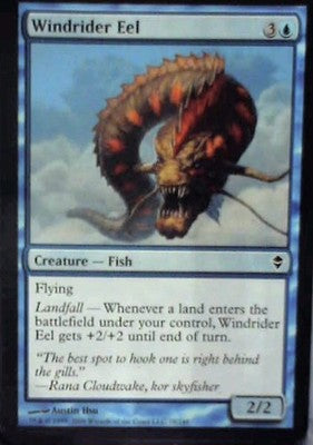Windrider Eel - Zendikar: #78, Magic: The Gathering Nm C333