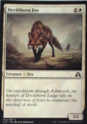 Devilthorn Fox - Shadows over Innistrad: #14, Magic: The Gathering Nm R144