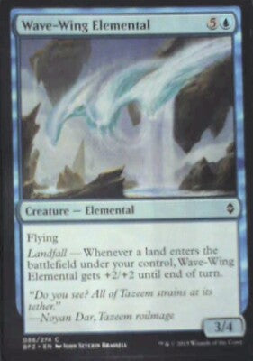 Wave-Wing Elemental - Battle for Zendikar: #88, Magic: The Gathering Nm R118