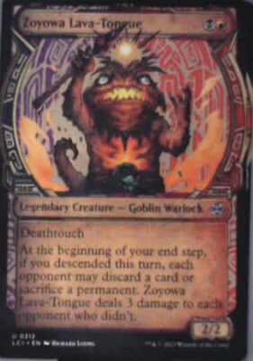 Zoyowa Lava-Tongue (Showcase) - The Lost Caverns of Ixalan: #312 Nm R203