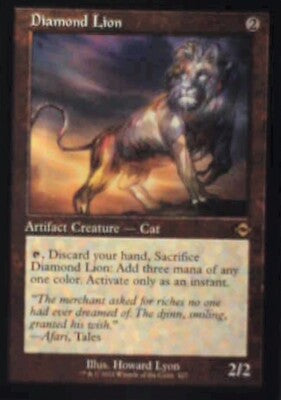 Diamond Lion (Retro Frame) - Modern Horizons 2: #427, MTG Nm R204