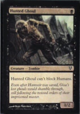 Hunted Ghoul - Avacyn Restored: #110, Magic: The Gathering Nm R188