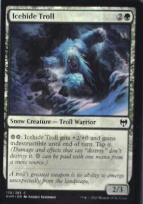 Icehide Troll - Kaldheim: #176, Magic: The Gathering Nm R169