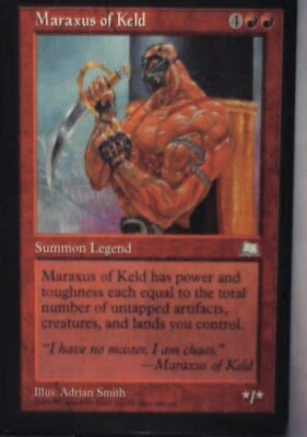 Maraxus of Keld - Weatherlight: #111, Magic: The Gathering Nm R106