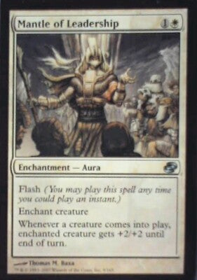 Mantle of Leadership - Planar Chaos: #9, Magic: The Gathering Lp R210