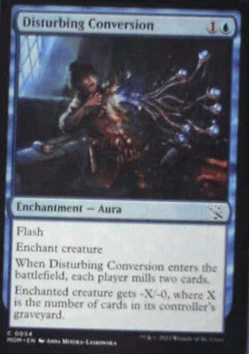 Disturbing Conversion - March of the Machine: #54, Magic: The Gathering Nm R217