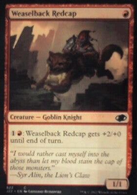 Weaselback Redcap - Jumpstart 2022: #622, Magic: The Gathering Nm R217