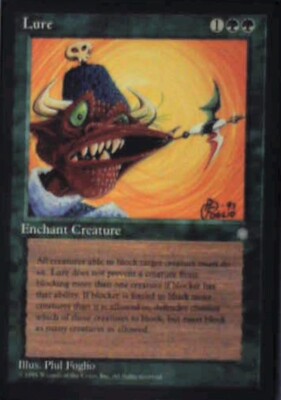 Lure - Ice Age: #253, Magic: The Gathering Nm R208