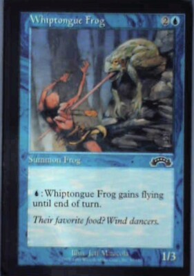Whiptongue Frog - Exodus: #52, Magic: The Gathering Nm R107