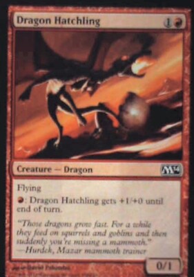 Dragon Hatchling - Magic 2014 (M14): #138, Magic: The Gathering Nm R221