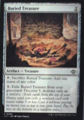 Buried Treasure - The Lost Caverns of Ixalan: #246, Magic: The Gathering Nm R203