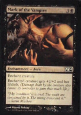 Mark of the Vampire - Magic 2014 (M14): #105, Magic: The Gathering Nm R132