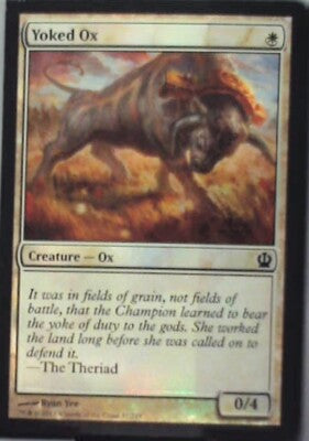 Yoked Ox - Theros: #37, Magic: The Gathering - Foil Nm R246