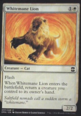 Whitemane Lion - Eternal Masters: #37, Magic: The Gathering Nm R228
