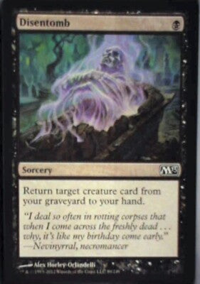 Disentomb - Magic 2013 (M13): #89, Magic: The Gathering Nm R115