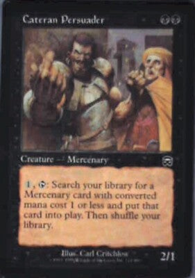 Cateran Persuader - Mercadian Masques: #124, Magic: The Gathering Nm R131