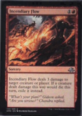 Incendiary Flow - Eldritch Moon: #133, Magic: The Gathering Nm R153