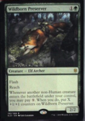 Wildborn Preserver - Throne of Eldraine: #182, Magic: The Gathering Nm R92