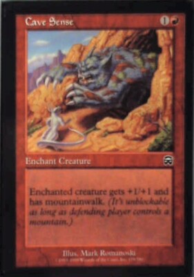 Cave Sense - Mercadian Masques: #179, Magic: The Gathering Nm R131