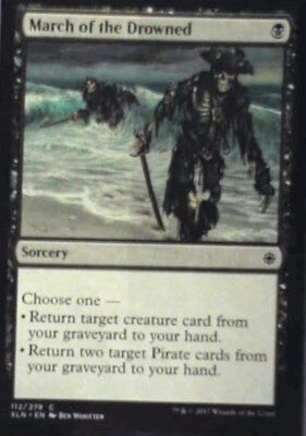March of the Drowned - Ixalan: #112, Magic: The Gathering Nm R214